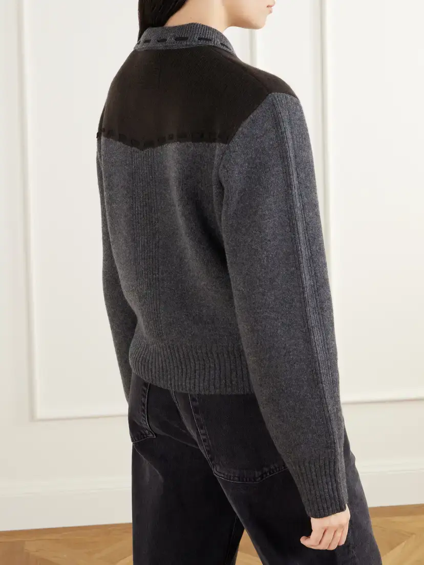 Guest In Residence Saddle Up! Wool And Cashmere-blend Jacket | Thumbnail 4 Guest In Residence Saddle Up! Wool And Cashmere-blend Jacket | Thumbnail 4