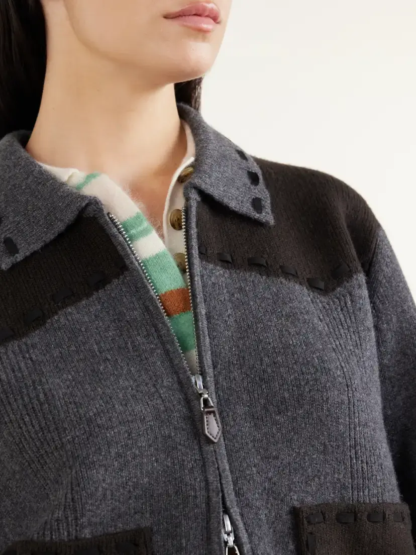 Guest In Residence Saddle Up! Wool And Cashmere-blend Jacket | Thumbnail 5 Guest In Residence Saddle Up! Wool And Cashmere-blend Jacket | Thumbnail 5