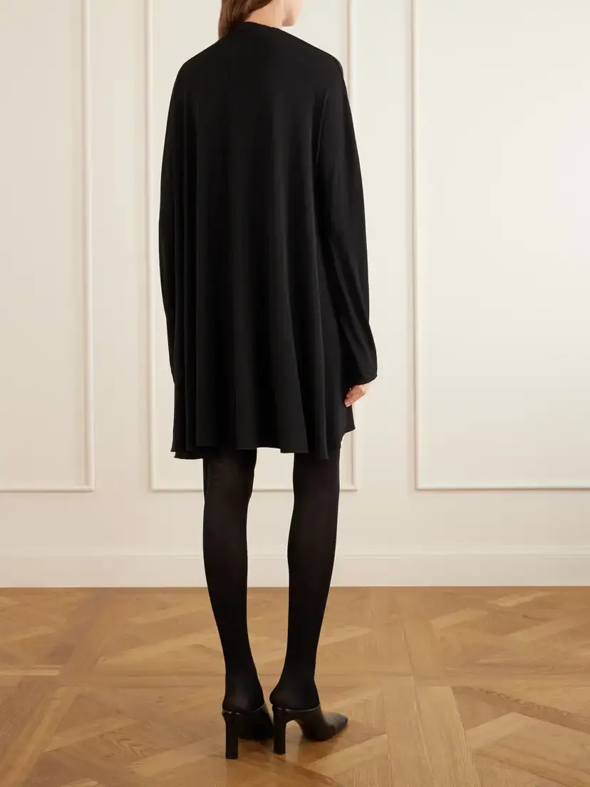 TOTEME Asymmetric Jersey Mini Dress | Thumbnail 3 TOTEME Asymmetric Jersey Mini Dress | Thumbnail 3