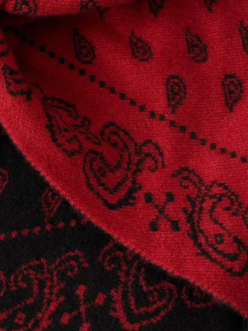 Guest In Residence The Wild Rag Cashmere-jacquard Scarf | Thumbnail 4