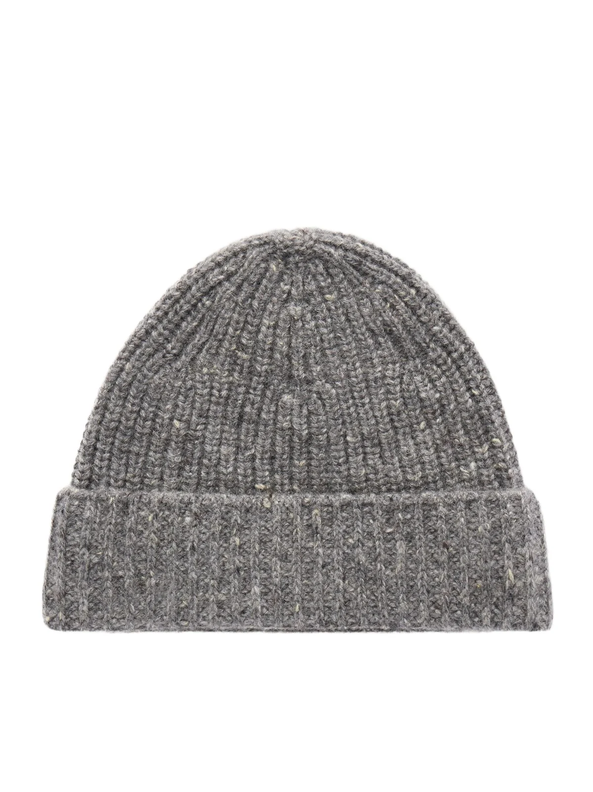 Auralee Ribbed Cashmere Beanie