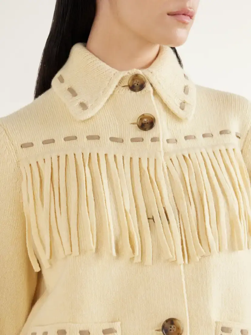 Guest In Residence Western Fringed Wool-blend Jacket | Thumbnail 5 Guest In Residence Western Fringed Wool-blend Jacket | Thumbnail 5