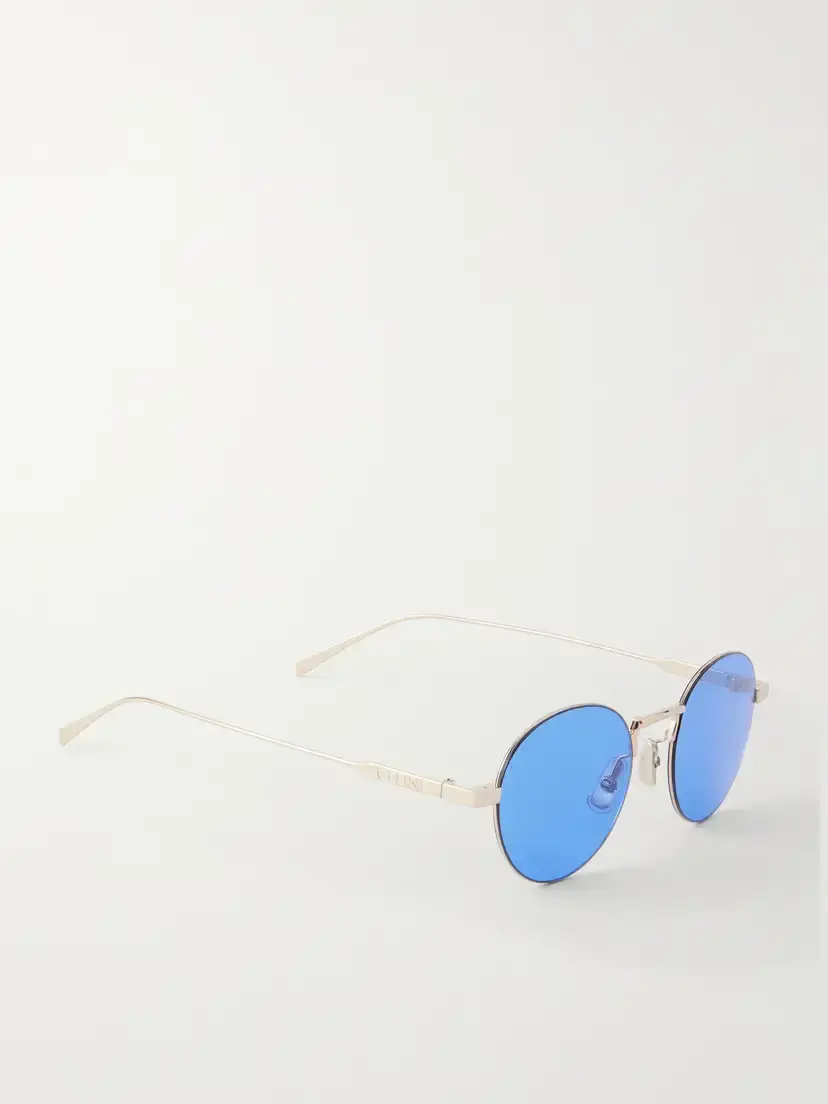 CELINE Eyewear Round-frame Gold-tone Sunglasses | Thumbnail 3 CELINE Eyewear Round-frame Gold-tone Sunglasses | Thumbnail 3