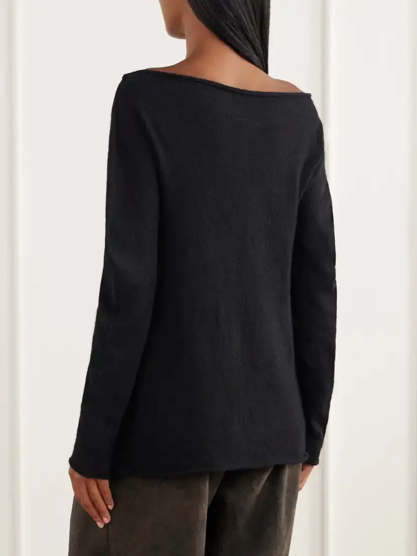 Lauren Manoogian Off-the-shoulder Wool-blend Sweater | Thumbnail 4 Lauren Manoogian Off-the-shoulder Wool-blend Sweater | Thumbnail 4