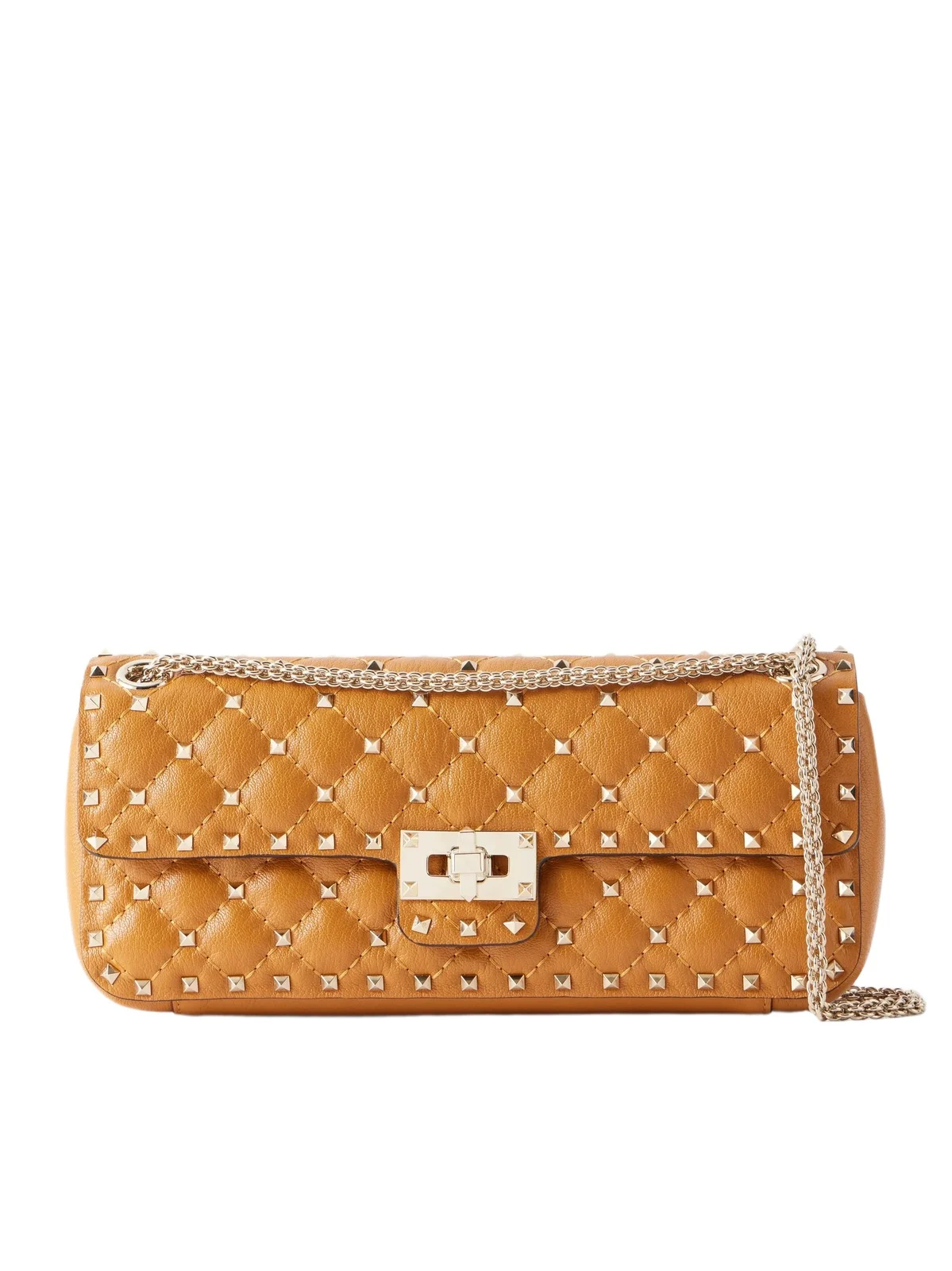 Valentino Garavani Spike Small Studded Quilted Leather Shoulder Bag