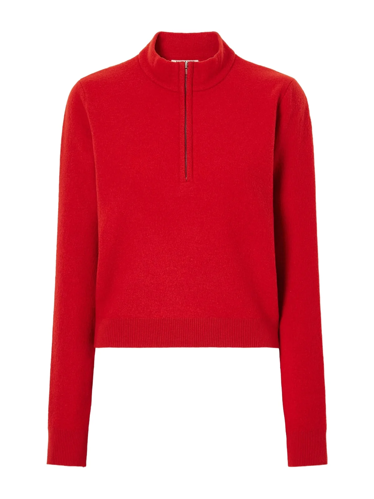 Auralee Wool Half-zip Sweater