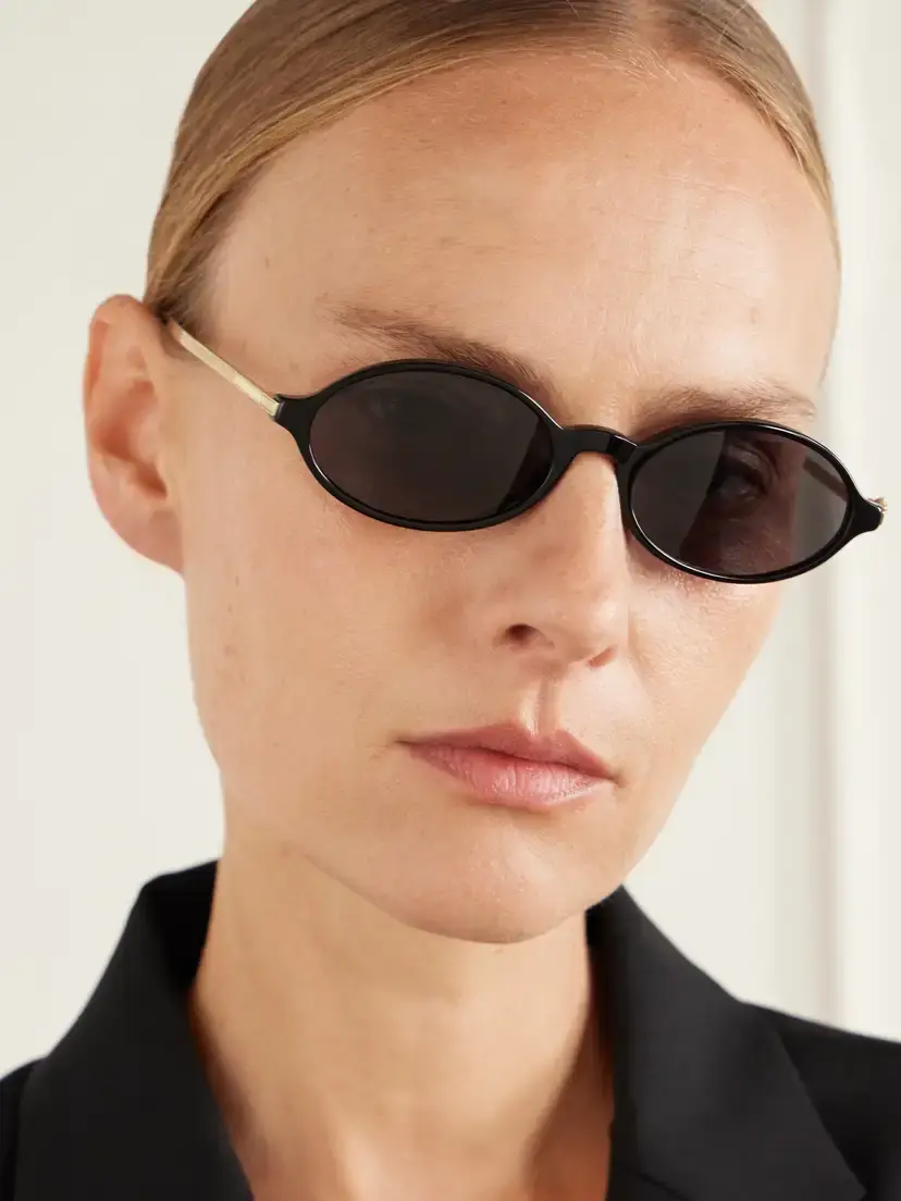 DIOR Eyewear Dior Bow R2i Oval-frame Acetate And Gold-tone Sunglasses | Thumbnail 2 DIOR Eyewear Dior Bow R2i Oval-frame Acetate And Gold-tone Sunglasses | Thumbnail 2