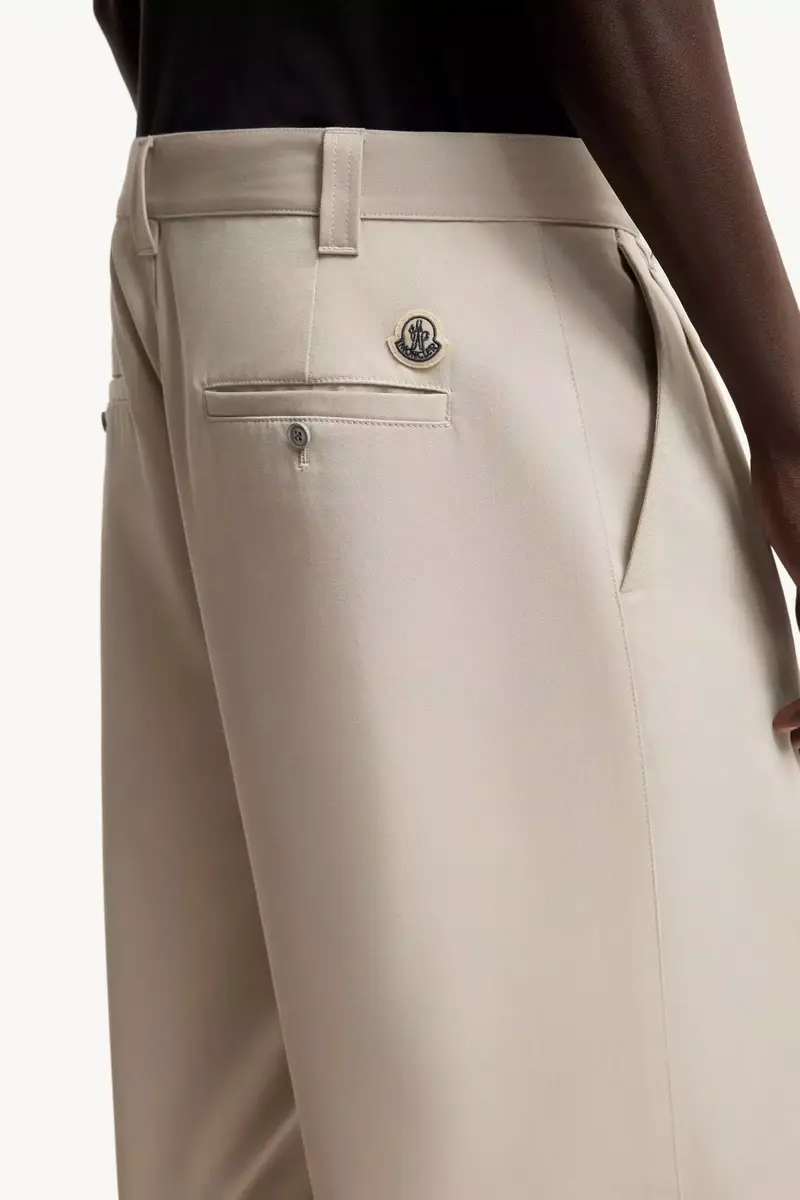Moncler Cotton Gabardine Pants | Thumbnail 7 Moncler Cotton Gabardine Pants | Thumbnail 7