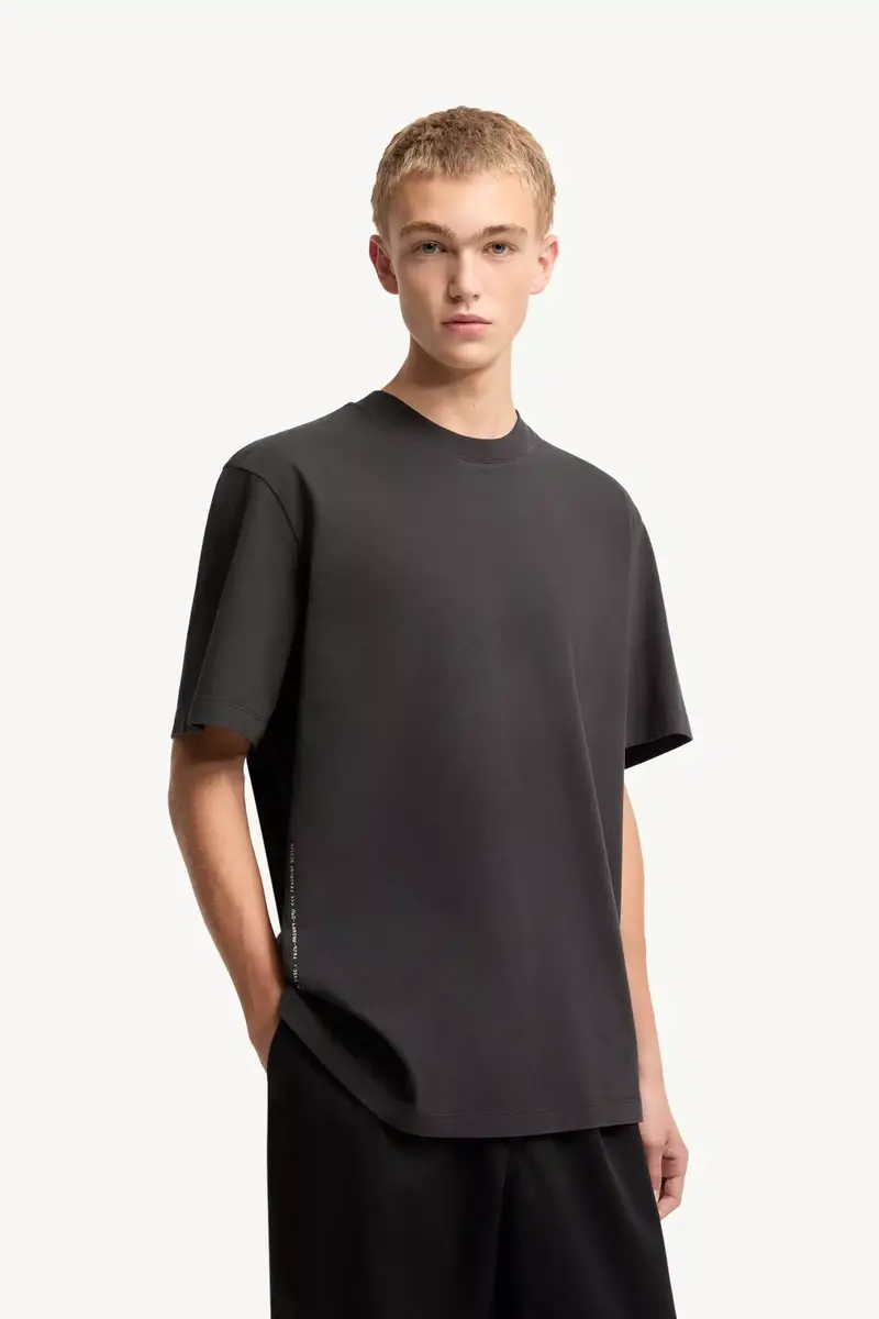 Moncler Logo Cotton T-shirt | Thumbnail 5 Moncler Logo Cotton T-shirt | Thumbnail 5