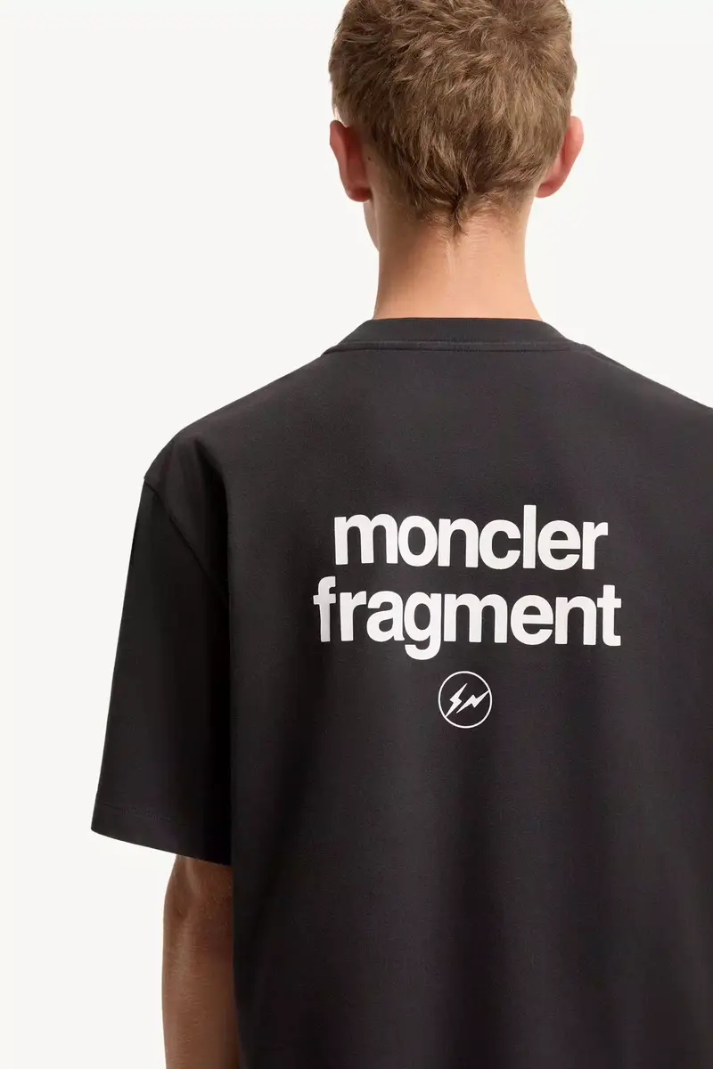Moncler Logo Cotton T-shirt | Thumbnail 8 Moncler Logo Cotton T-shirt | Thumbnail 8