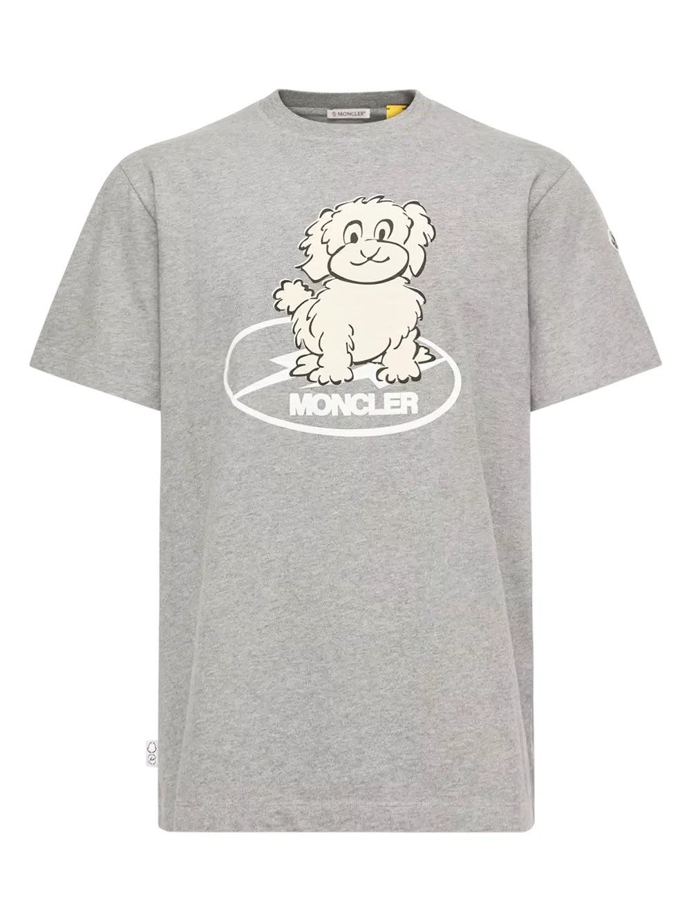 Dog Print Cotton T-shirt Dog Print Cotton T-shirt