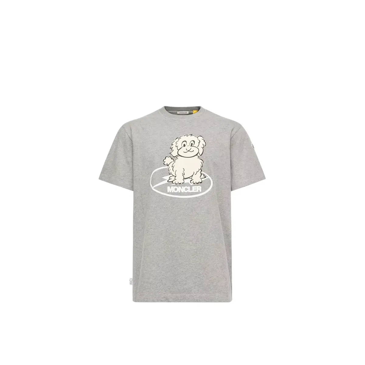 Moncler Dog Print Cotton T-shirt