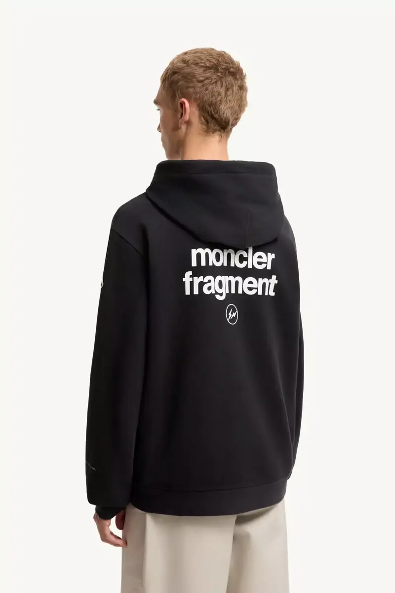 Moncler Logo Cotton Hoodie | Thumbnail 6