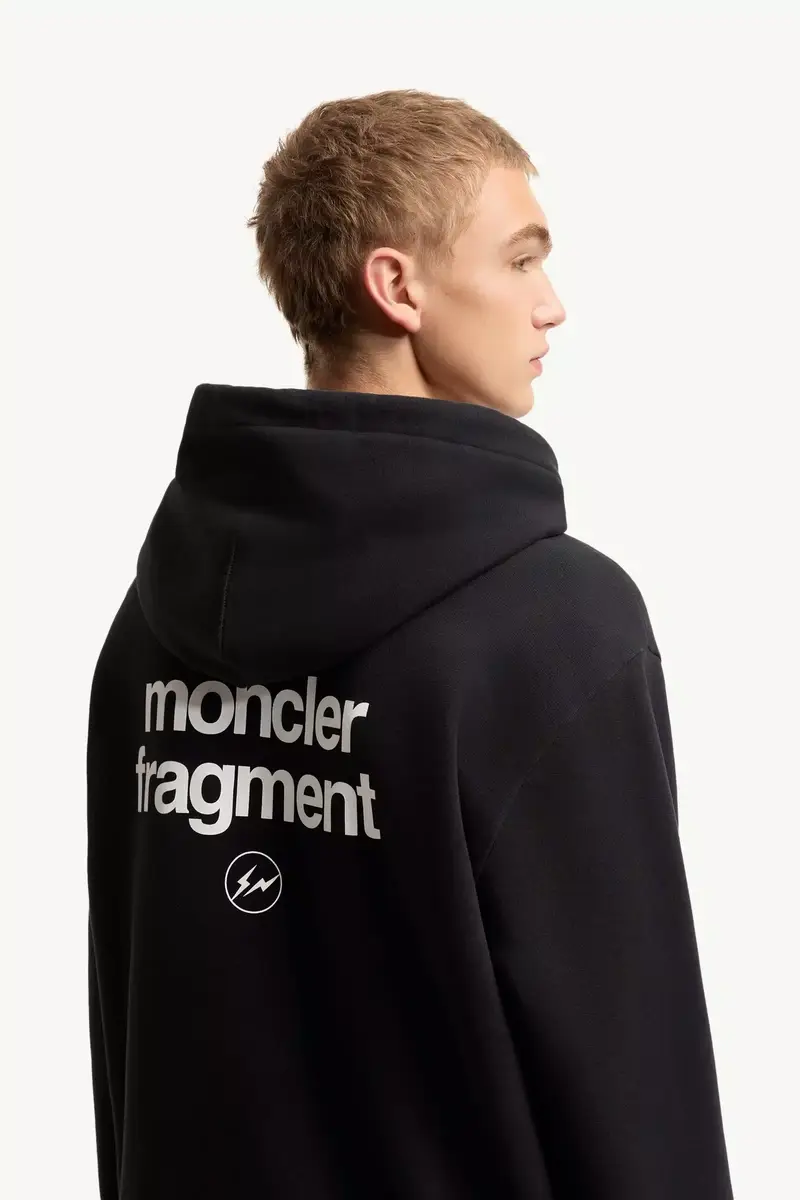 Moncler Logo Cotton Hoodie | Thumbnail 7