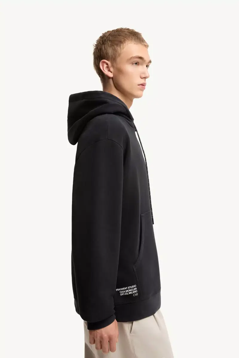 Moncler Logo Cotton Hoodie | Thumbnail 8