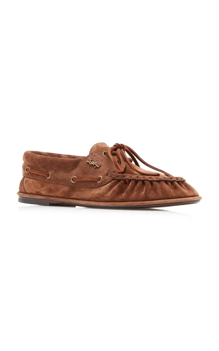 Saint Laurent Suede Le Loafers | Thumbnail 3 Saint Laurent Suede Le Loafers | Thumbnail 3