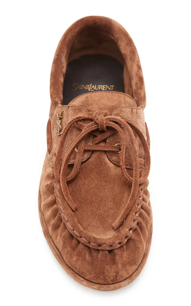 Saint Laurent Suede Le Loafers | Thumbnail 5 Saint Laurent Suede Le Loafers | Thumbnail 5