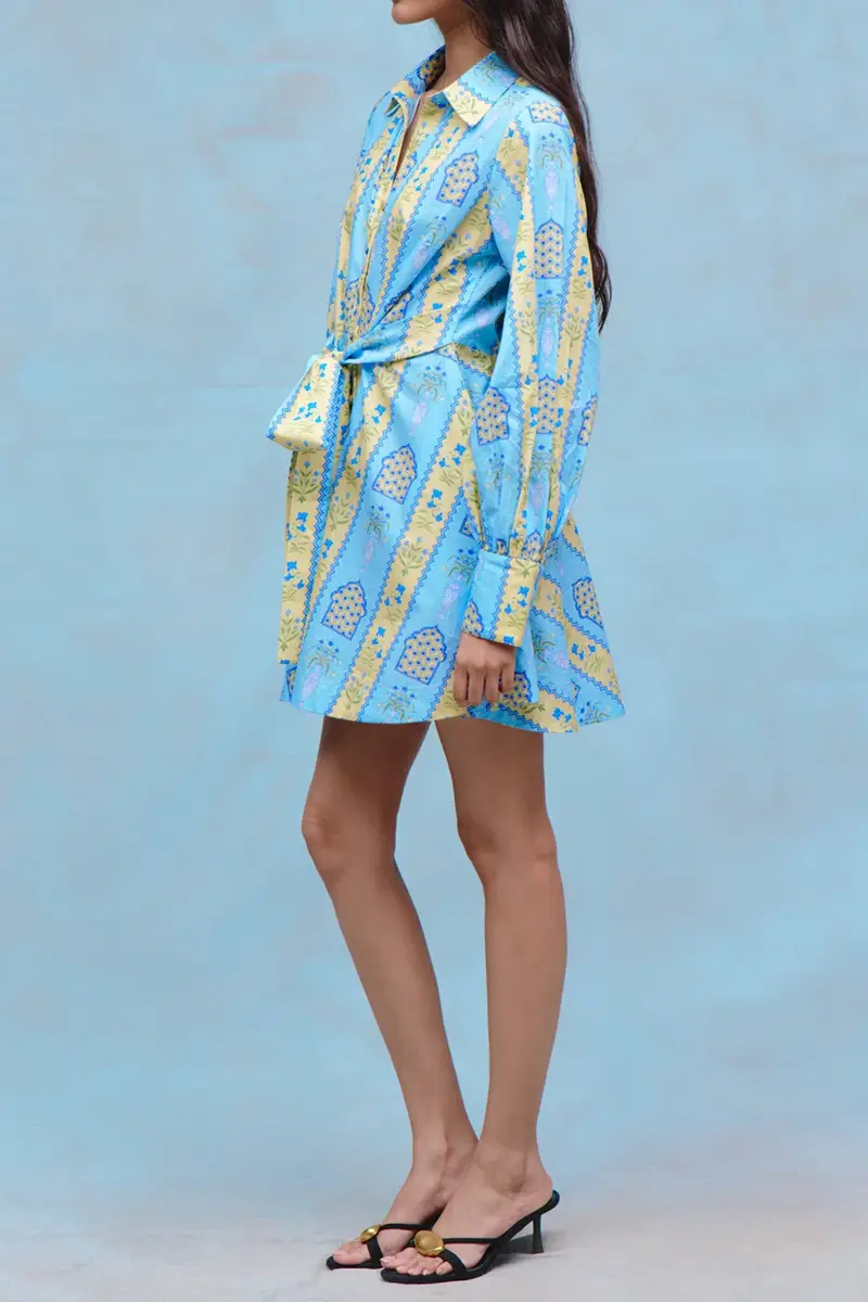 VERANDAH Jaipur Mini Dress | Thumbnail 4