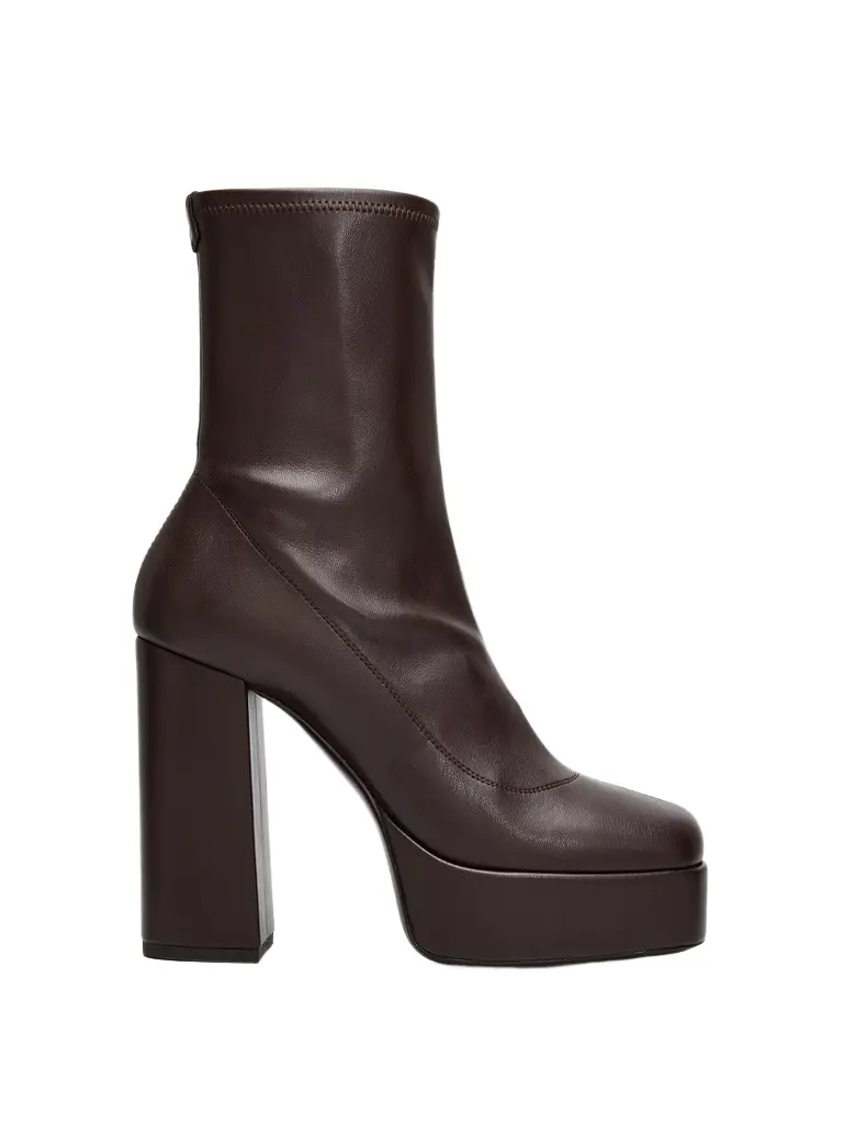 Women's Granplage 115MM Leather Ankle Booties Women's Granplage 115MM Leather Ankle Booties
