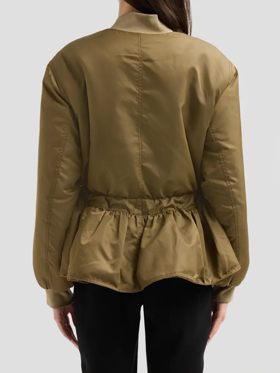 Cinq à Sept Women's Valerina Drawstring Bomber Jacket | Thumbnail 3