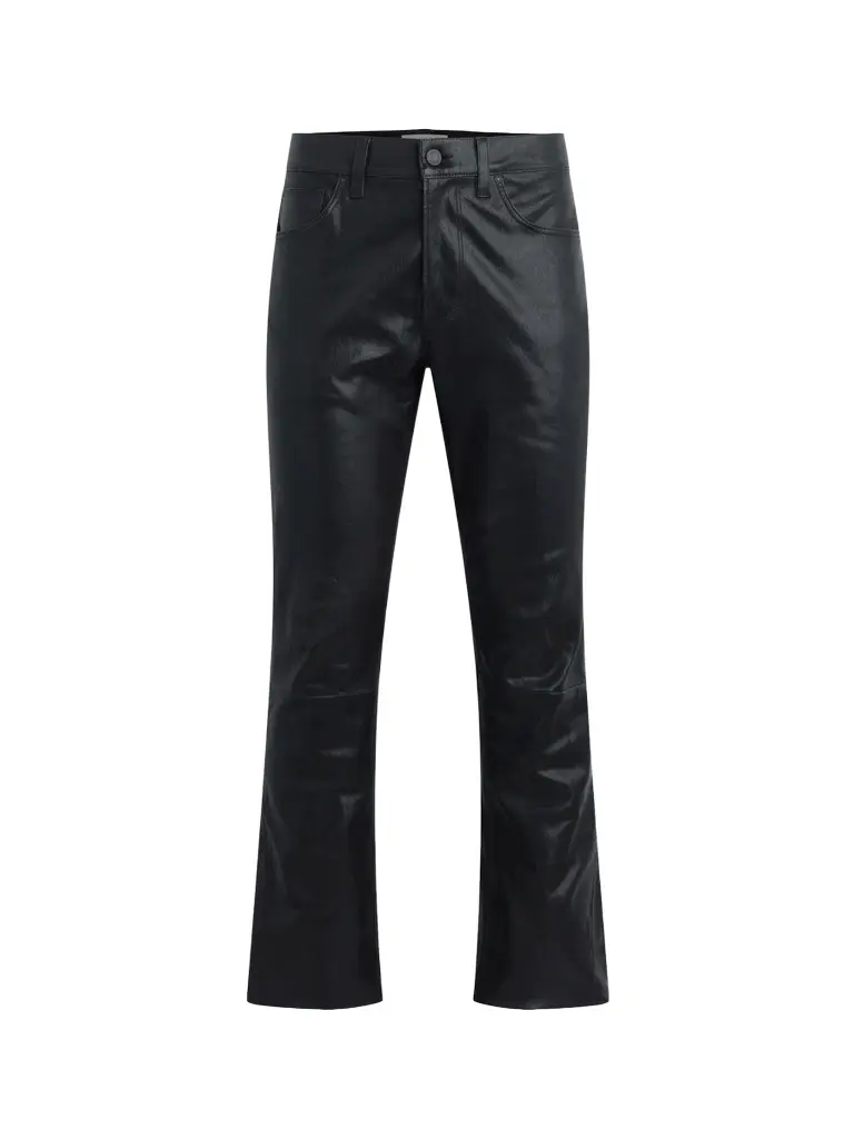 Hudson Jeans Men's Walker Leather Kick Flare Jeans
