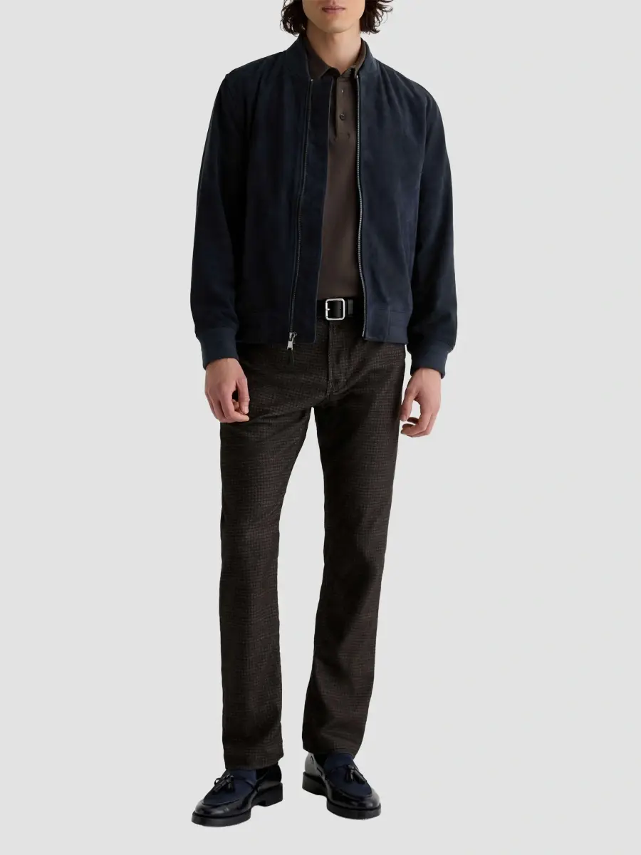 AG Jeans Men's Dayton Suede Bomber Jacket | Thumbnail 2 AG Jeans Men's Dayton Suede Bomber Jacket | Thumbnail 2