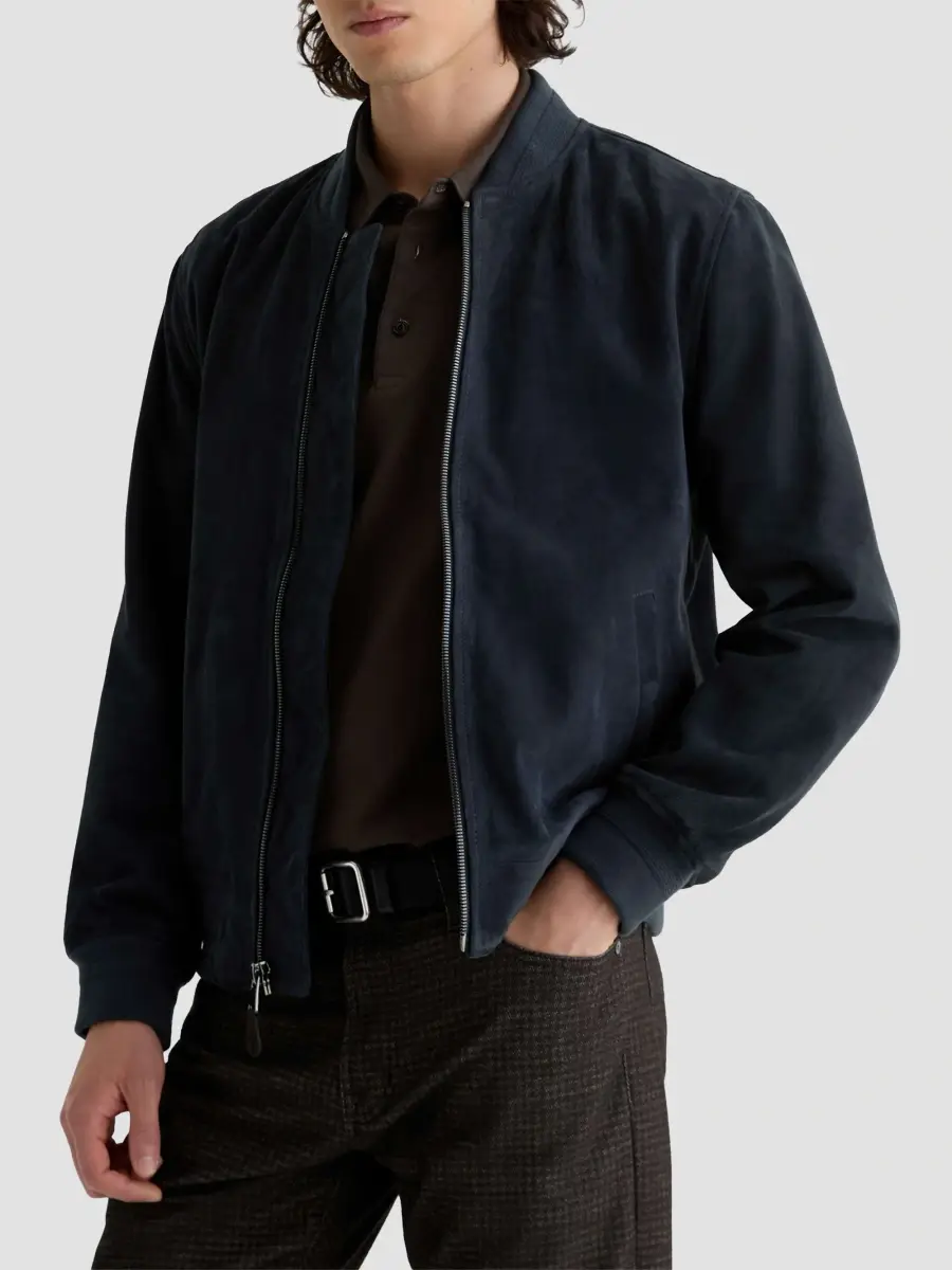 AG Jeans Men's Dayton Suede Bomber Jacket | Thumbnail 8 AG Jeans Men's Dayton Suede Bomber Jacket | Thumbnail 8