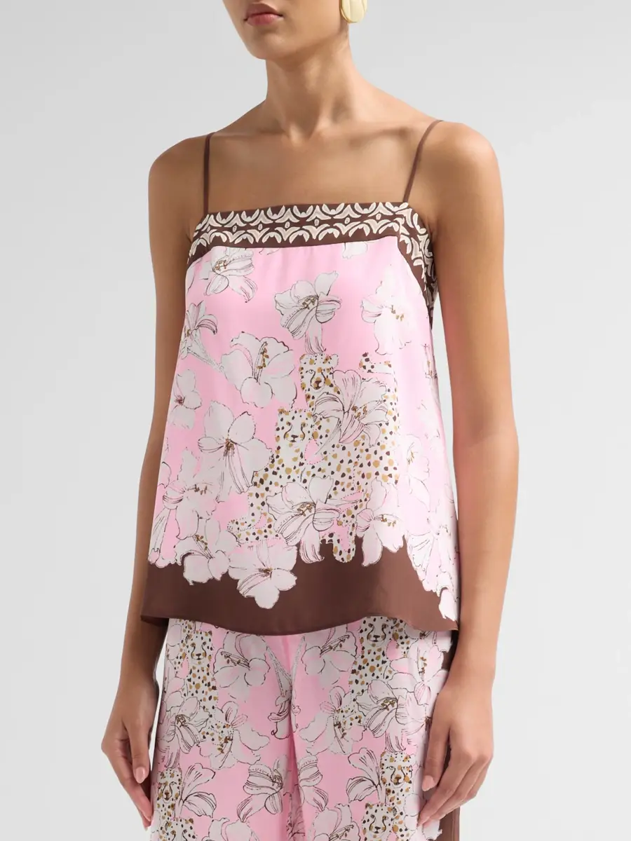 Lilly Pulitzer Women's Jesslyn Satin Top | Thumbnail 4 Lilly Pulitzer Women's Jesslyn Satin Top | Thumbnail 4