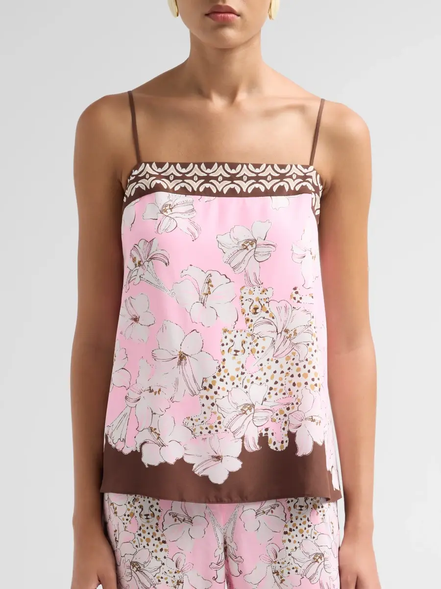 Lilly Pulitzer Women's Jesslyn Satin Top | Thumbnail 5 Lilly Pulitzer Women's Jesslyn Satin Top | Thumbnail 5