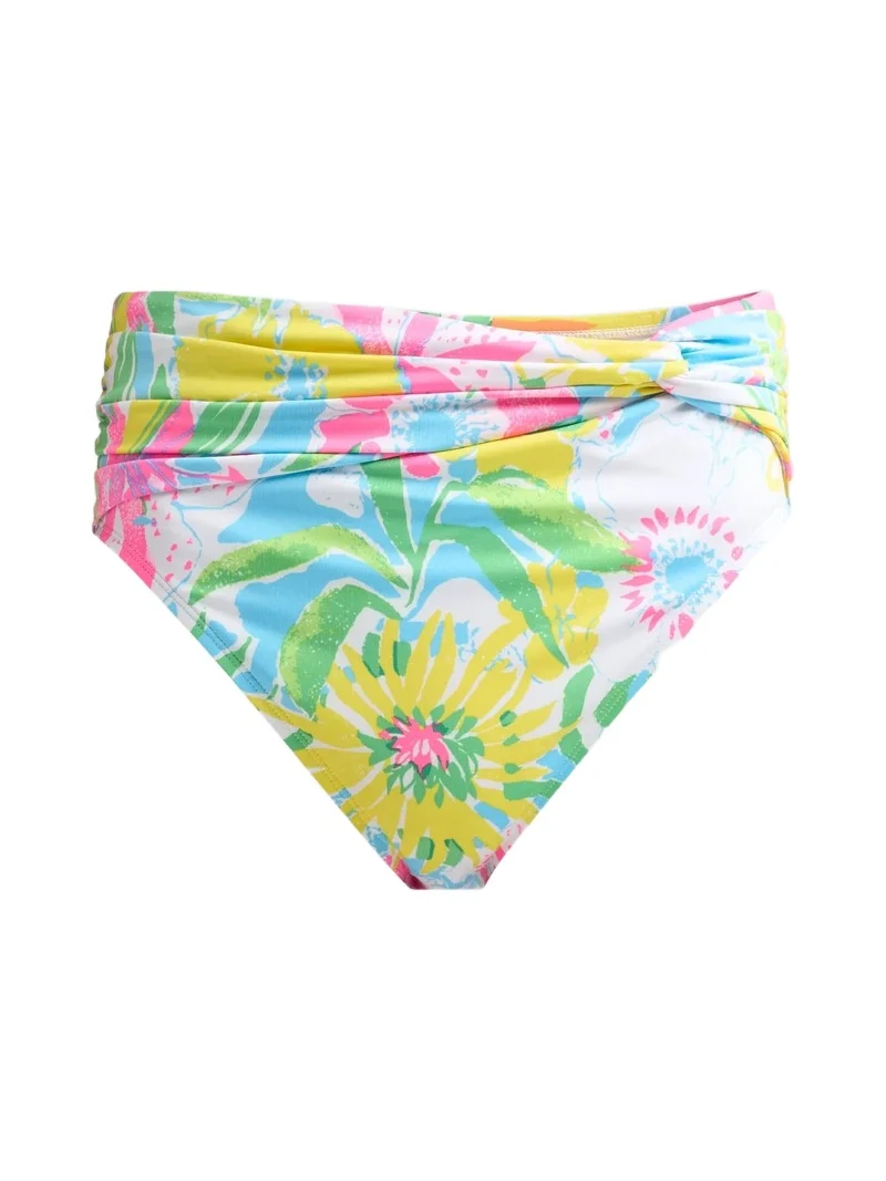 Lilly Pulitzer Women's Yarrow High-Waisted Bikini Bottom
