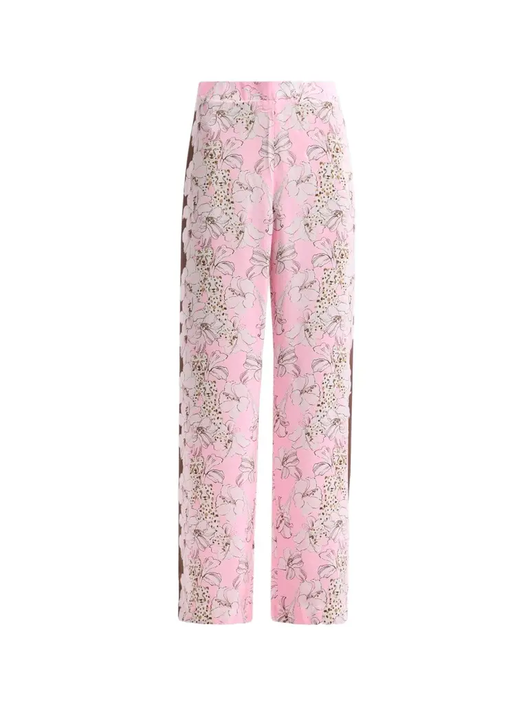 Lilly Pulitzer Women's Vianna Coco Beach Silk Palazzo Pants