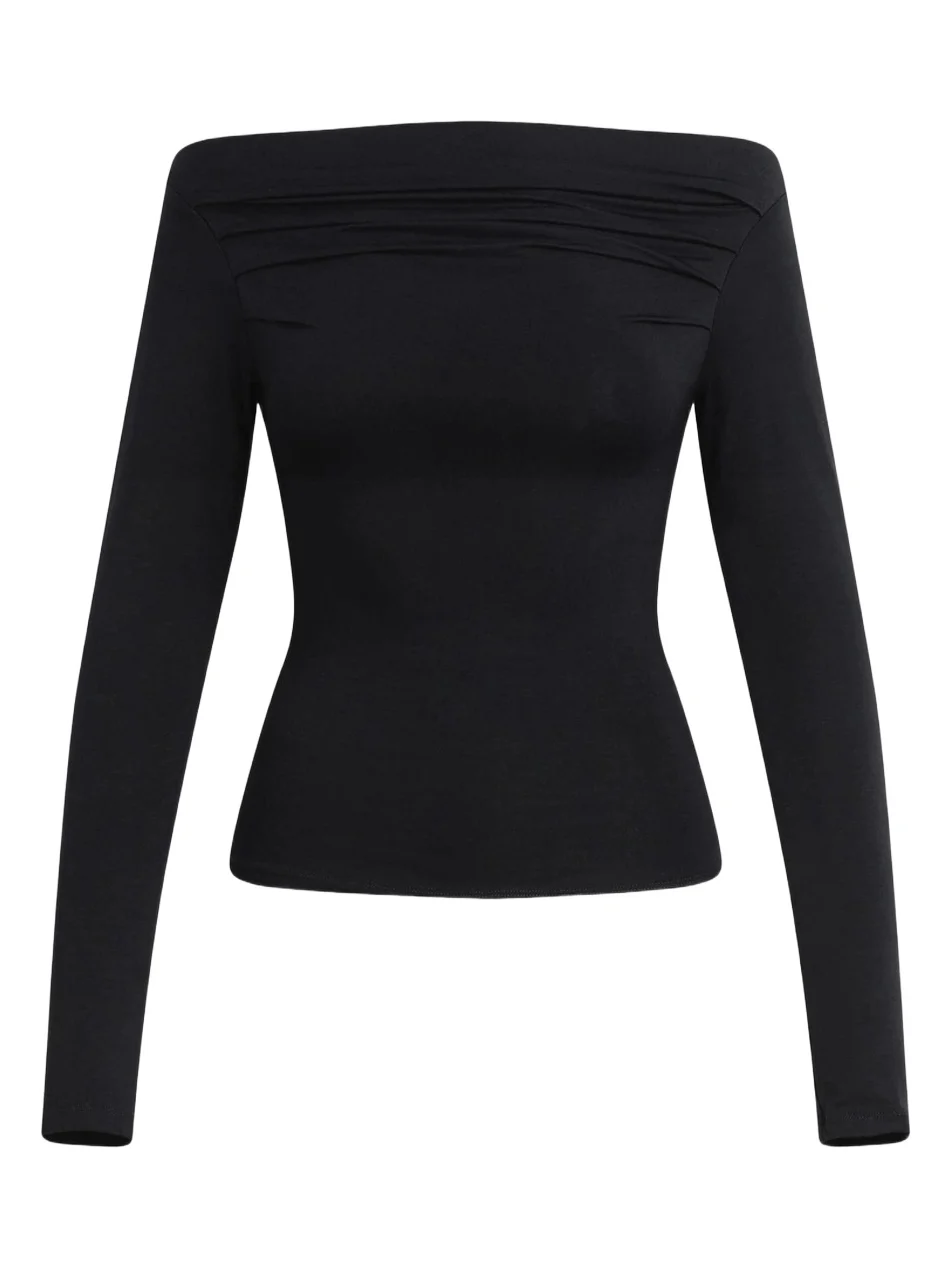 Women's The Pleated Off-the-Shoulder Top Women's The Pleated Off-the-Shoulder Top