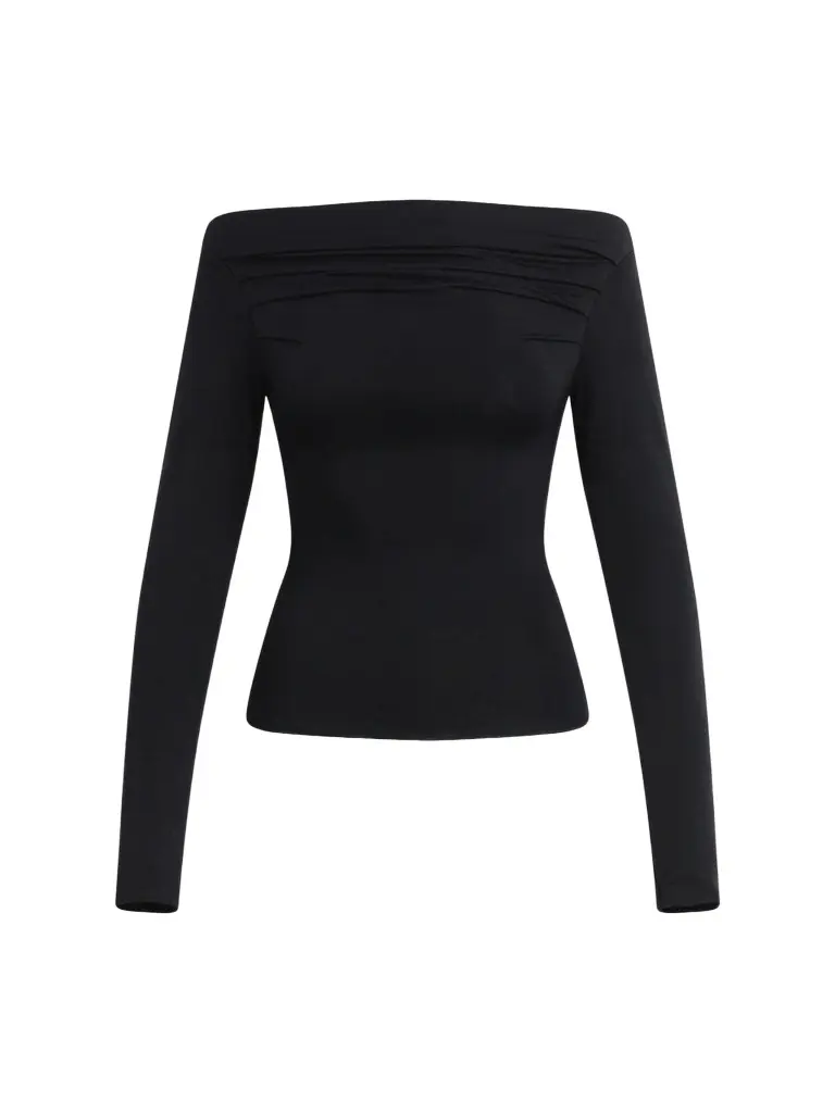Women's The Pleated Off-the-Shoulder Top Women's The Pleated Off-the-Shoulder Top