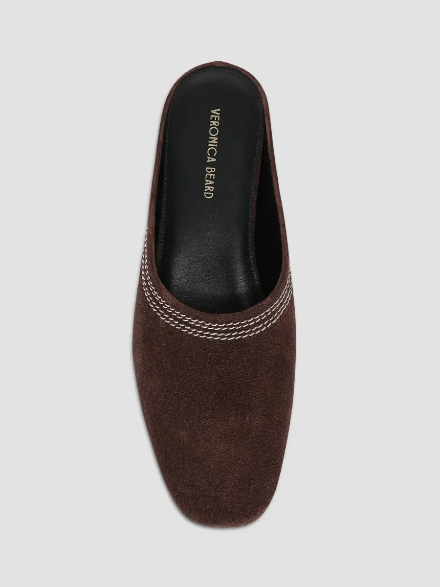 Veronica Beard Women's Narcisa Suede Mules | Thumbnail 4 Veronica Beard Women's Narcisa Suede Mules | Thumbnail 4