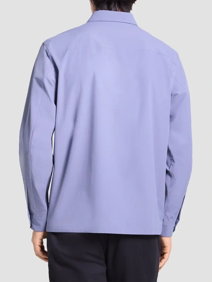 Theory Men's Motion Poplin Shirt | Thumbnail 3 Theory Men's Motion Poplin Shirt | Thumbnail 3