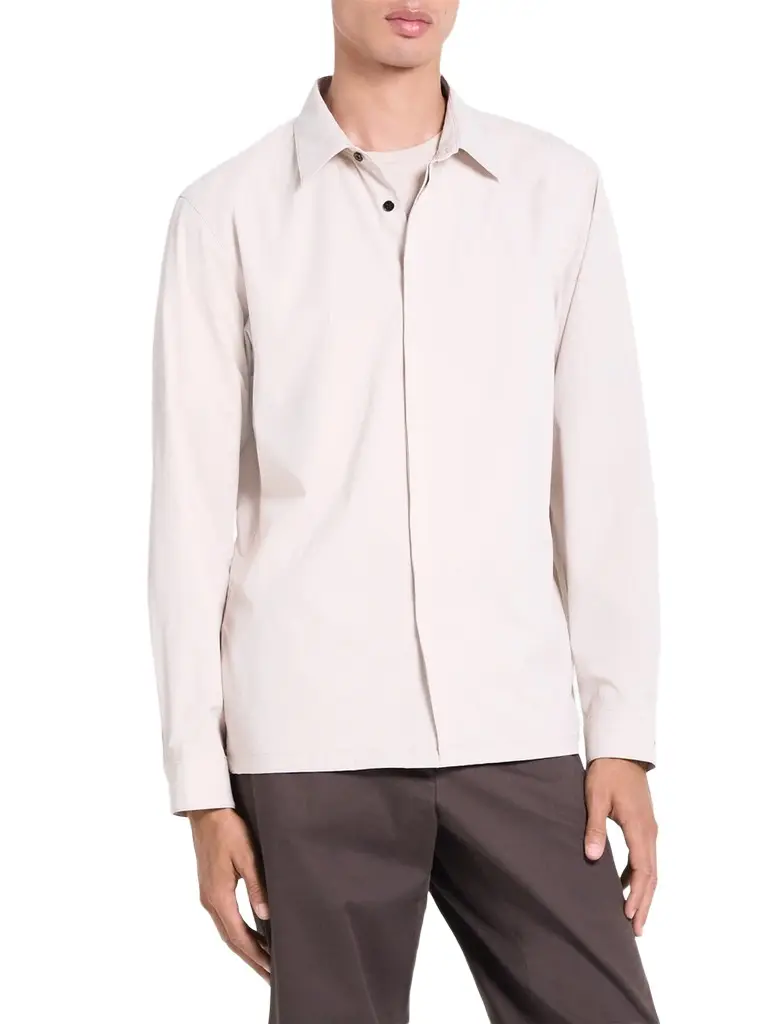 Theory Men's Motion Poplin Shirt
