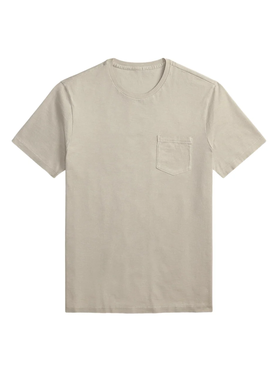 Ralph Lauren Purple Label Men's Garment-Dyed Cotton Pocket T-Shirt
