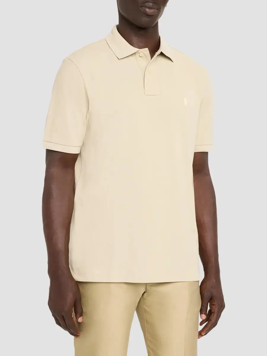 Polo Ralph Lauren Men's The Iconic Cotton Mesh Polo Shirt | Thumbnail 4 Polo Ralph Lauren Men's The Iconic Cotton Mesh Polo Shirt | Thumbnail 4