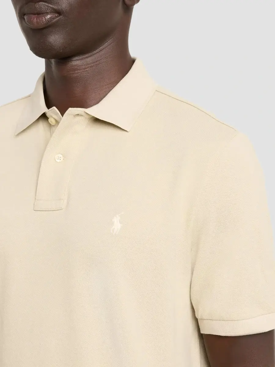 Polo Ralph Lauren Men's The Iconic Cotton Mesh Polo Shirt | Thumbnail 5 Polo Ralph Lauren Men's The Iconic Cotton Mesh Polo Shirt | Thumbnail 5