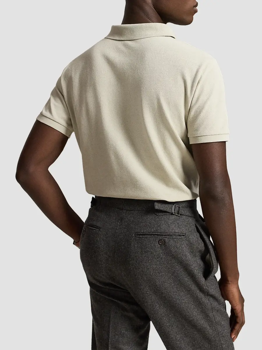Polo Ralph Lauren Men's Cotton Mesh Polo Shirt | Thumbnail 3 Polo Ralph Lauren Men's Cotton Mesh Polo Shirt | Thumbnail 3