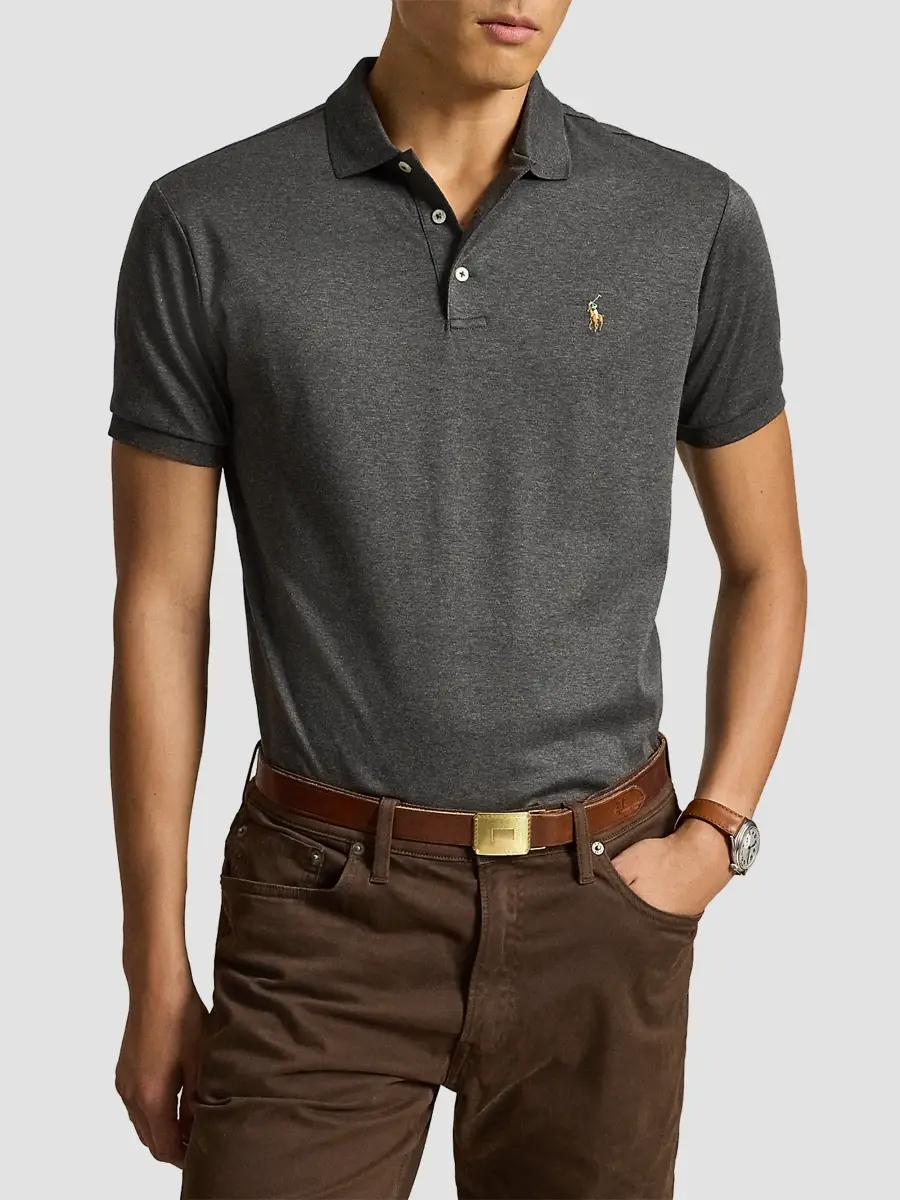 Polo Ralph Lauren Men's Logo Polo Shirt | Thumbnail 4 Polo Ralph Lauren Men's Logo Polo Shirt | Thumbnail 4