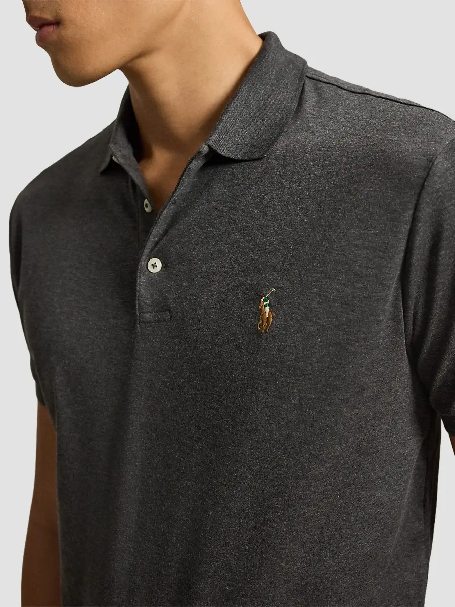 Polo Ralph Lauren Men's Logo Polo Shirt | Thumbnail 5 Polo Ralph Lauren Men's Logo Polo Shirt | Thumbnail 5