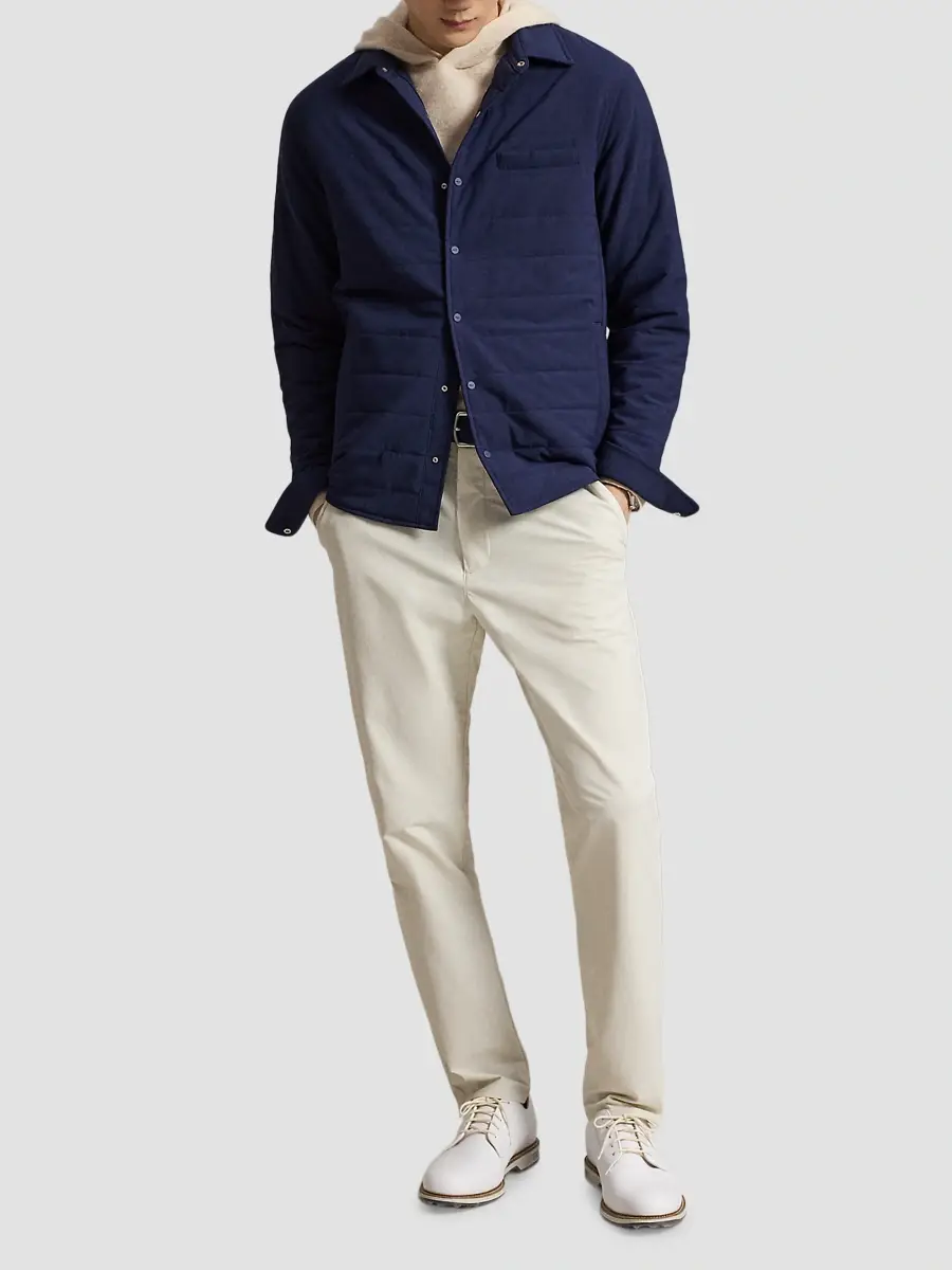 RLX Ralph Lauren Men's Classic-Fit Performance Polo Shirt | Thumbnail 2