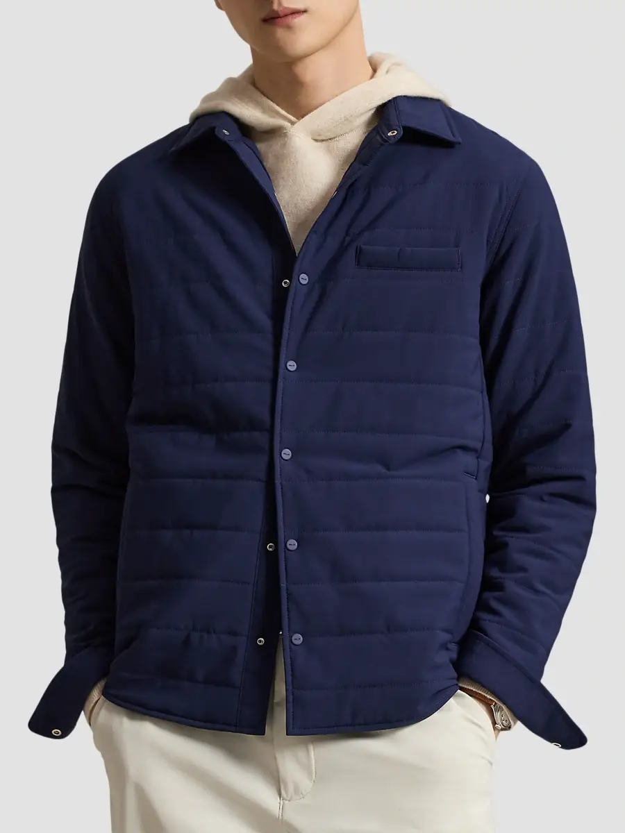 RLX Ralph Lauren Men's Classic-Fit Performance Polo Shirt | Thumbnail 4