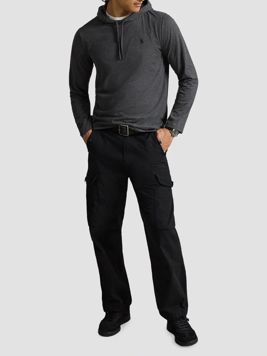 Polo Ralph Lauren Men's Jersey Hooded T-Shirt | Thumbnail 2 Polo Ralph Lauren Men's Jersey Hooded T-Shirt | Thumbnail 2