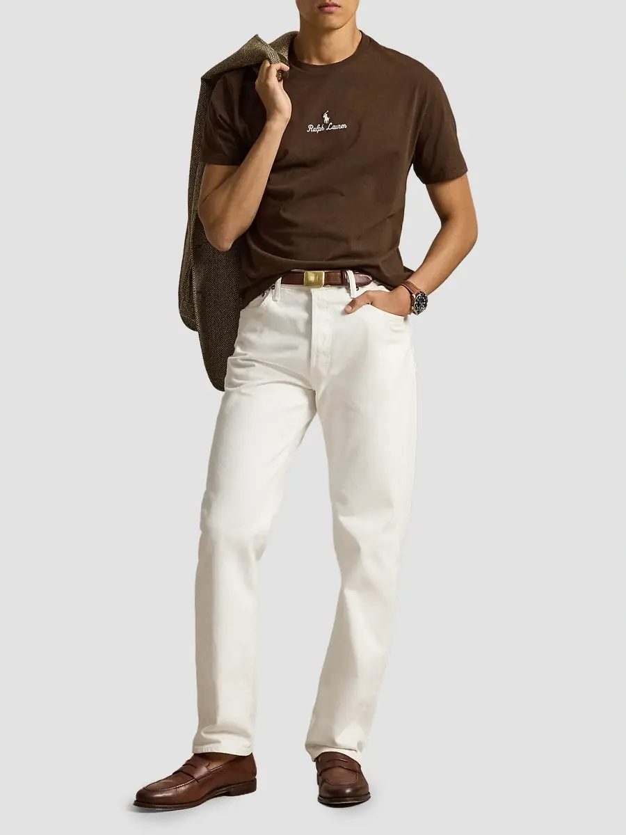 Polo Ralph Lauren Men's Logo Jersey Classic-Fit T-Shirt | Thumbnail 2 Polo Ralph Lauren Men's Logo Jersey Classic-Fit T-Shirt | Thumbnail 2