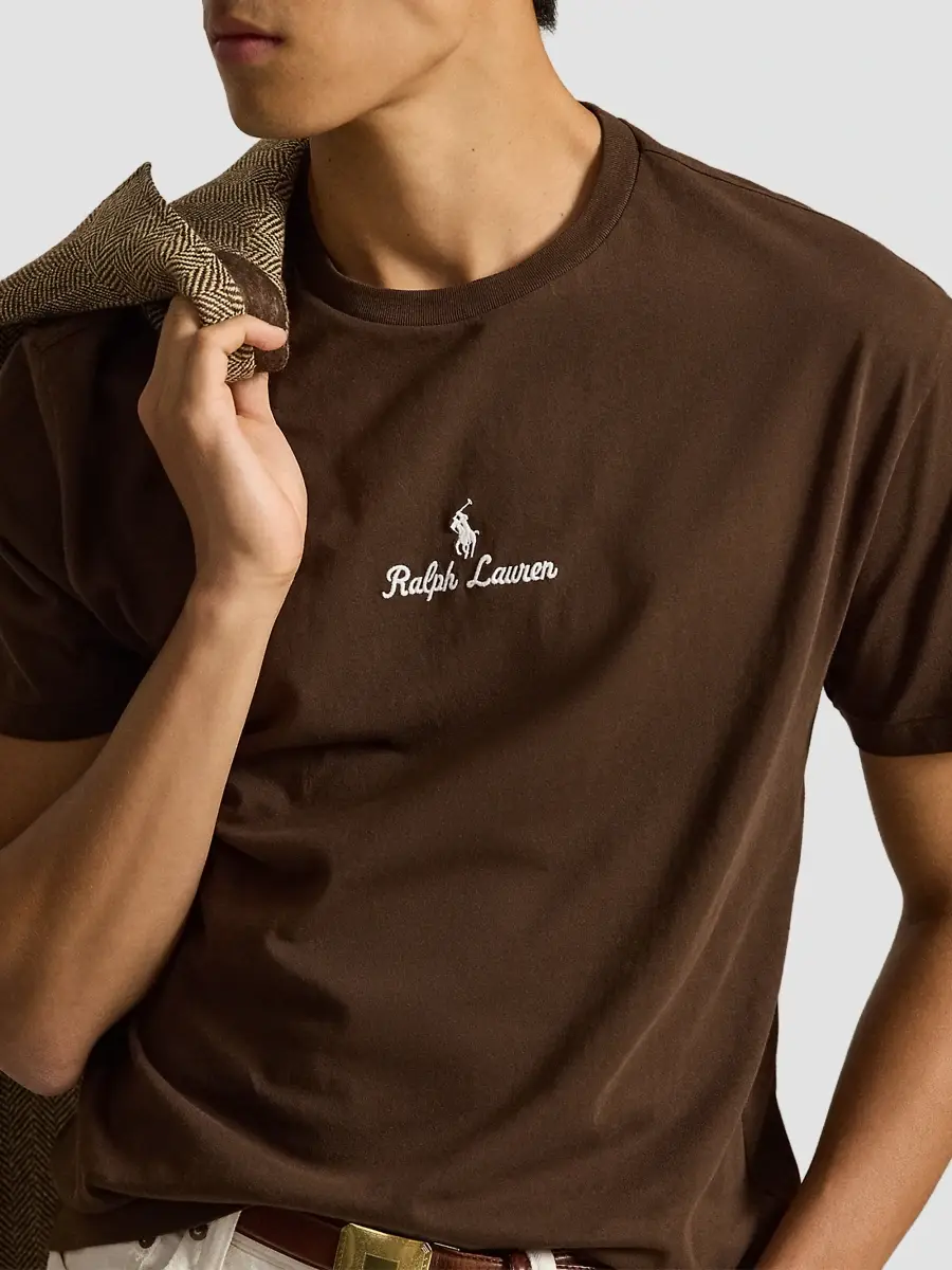 Polo Ralph Lauren Men's Logo Jersey Classic-Fit T-Shirt | Thumbnail 5 Polo Ralph Lauren Men's Logo Jersey Classic-Fit T-Shirt | Thumbnail 5