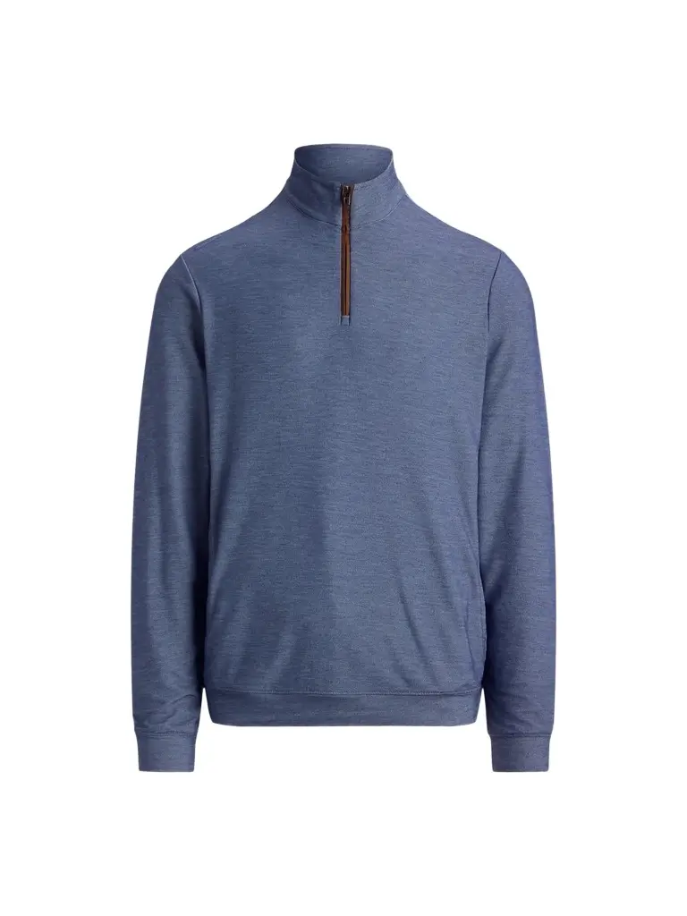 RLX Ralph Lauren Men's Golf Quarter-Zip Mesh Sweatshirt
