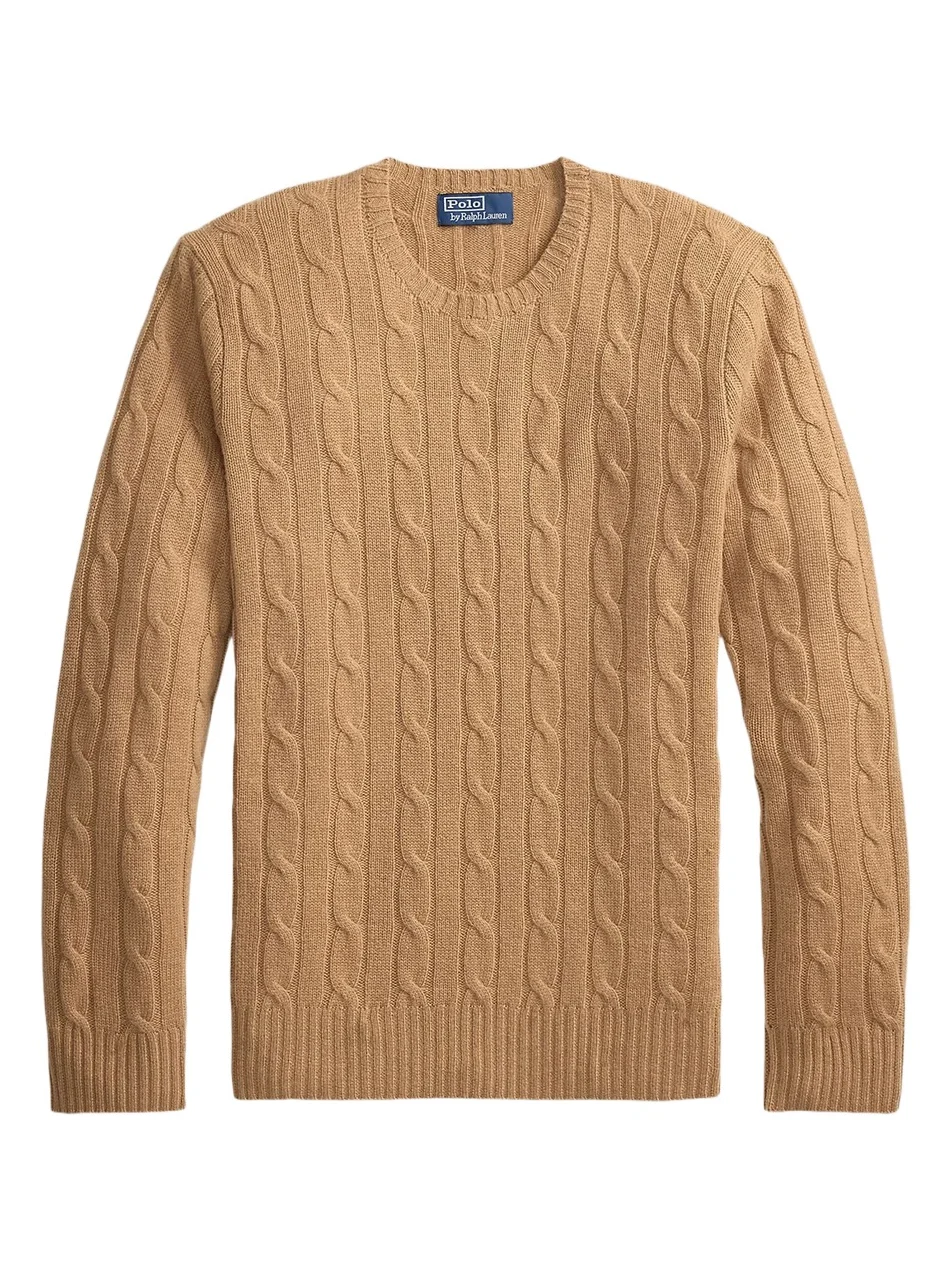 Men's Cashmere Cable-Knit Sweater Men's Cashmere Cable-Knit Sweater