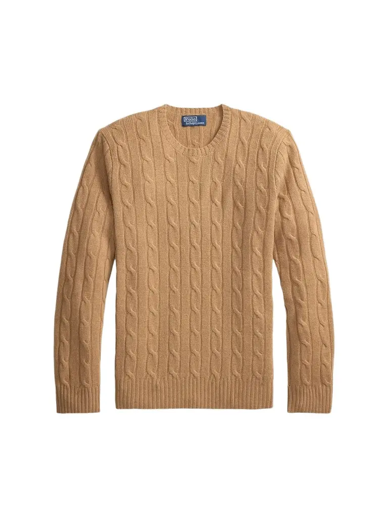 Men's Cashmere Cable-Knit Sweater Men's Cashmere Cable-Knit Sweater